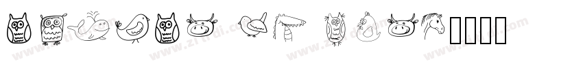 ANIMAL YH BOLD字体转换